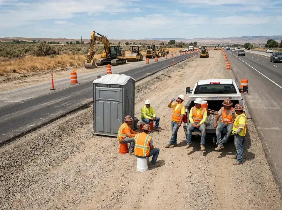 highway-road-construction-crew-007 — frequently asked questions, Porta Potty and Restroom Rentals in Lamoni, IA